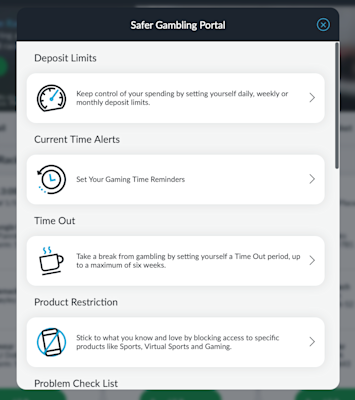 BetVictor Safer gambling portal