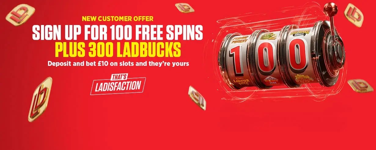 ladbrokes casino offer - spend £10 on slots & get 100 free spins and 300 ladbucks. ladbrokes casino offer - spend £10 on slots & get 100 free spins and 300 ladbucks.