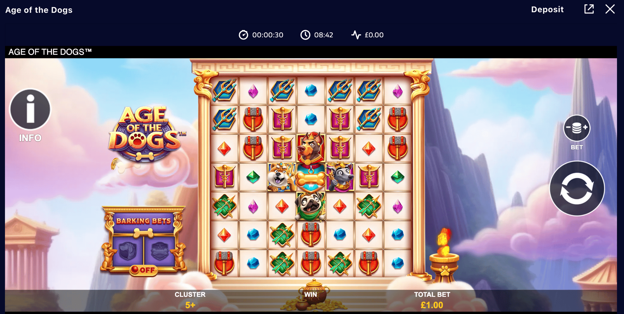 William Hill Vegas gameplay shown for Age of the Dogs William Hill Vegas gameplay shown for Age of the Dogs