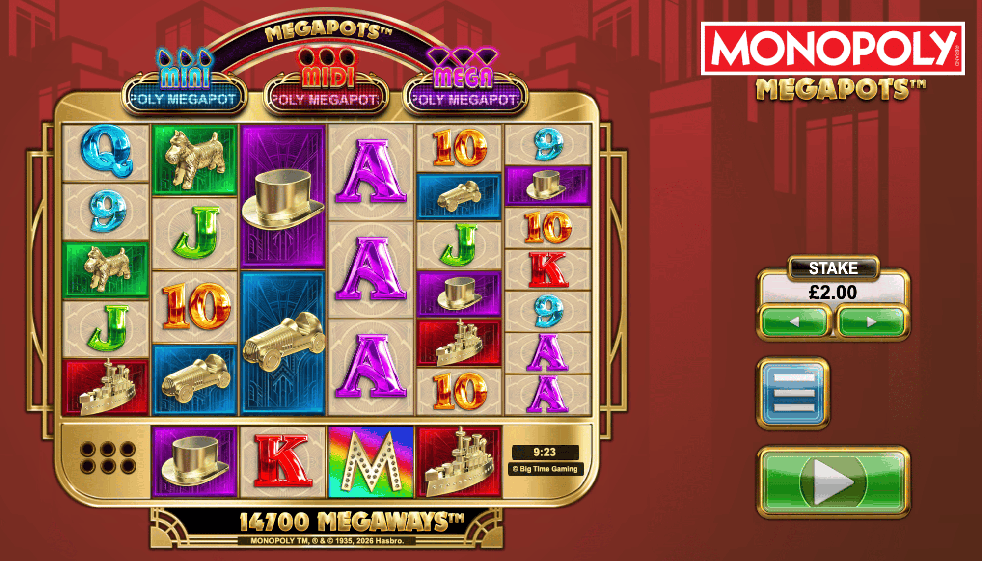 Monopoly Casino gameplay: Monopoly Megapots Monopoly Casino gameplay: Monopoly Megapots