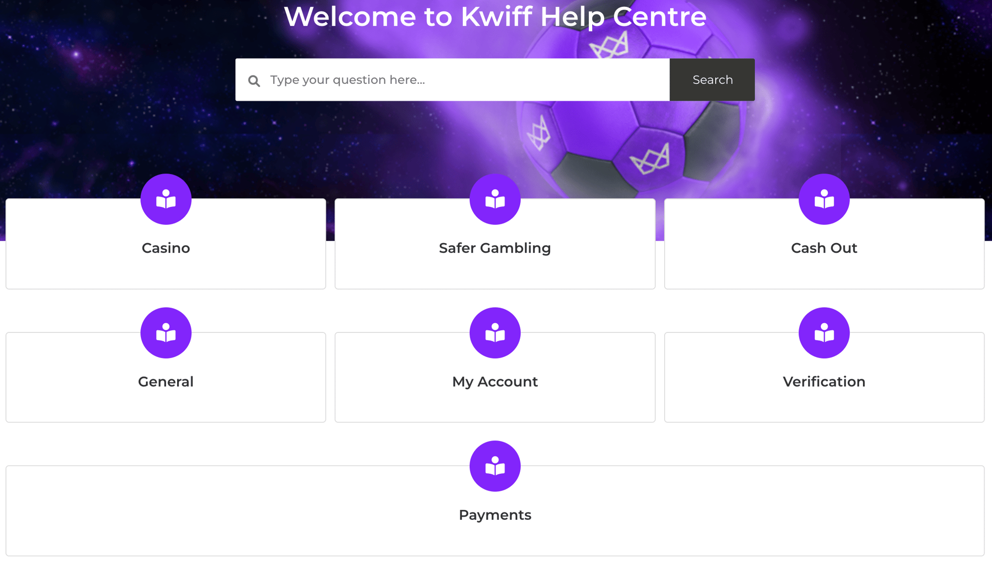 Kwiff help centre