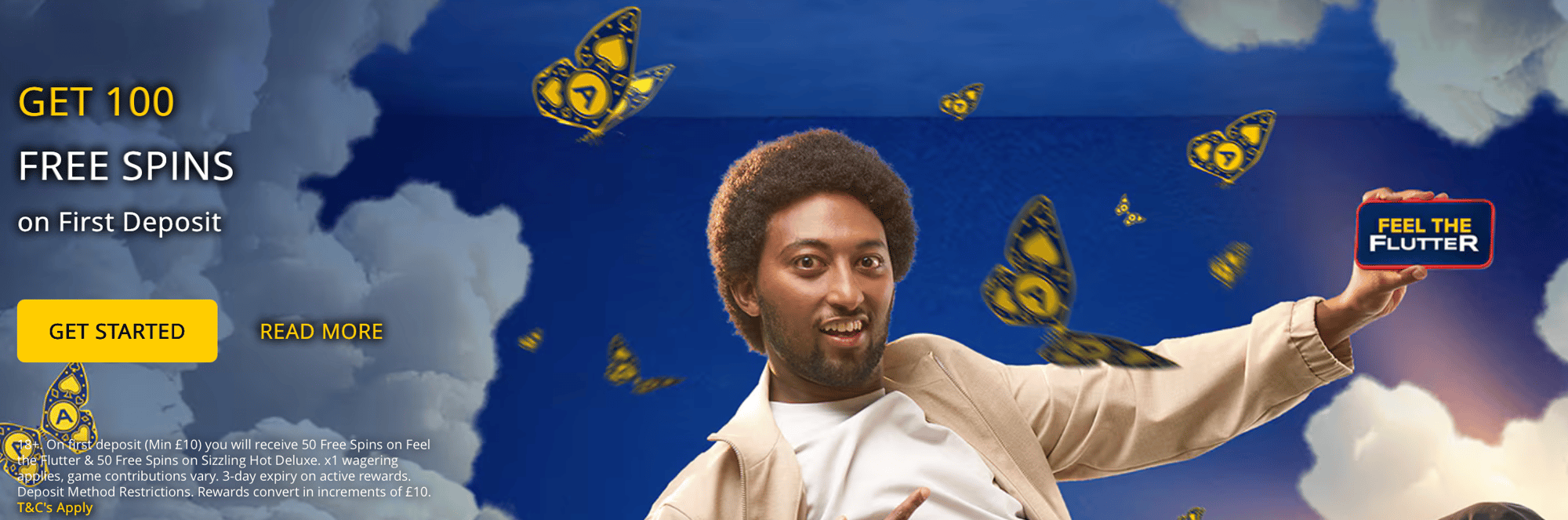 Admiral Casino welcome offer: Get 100 free spins on first deposit