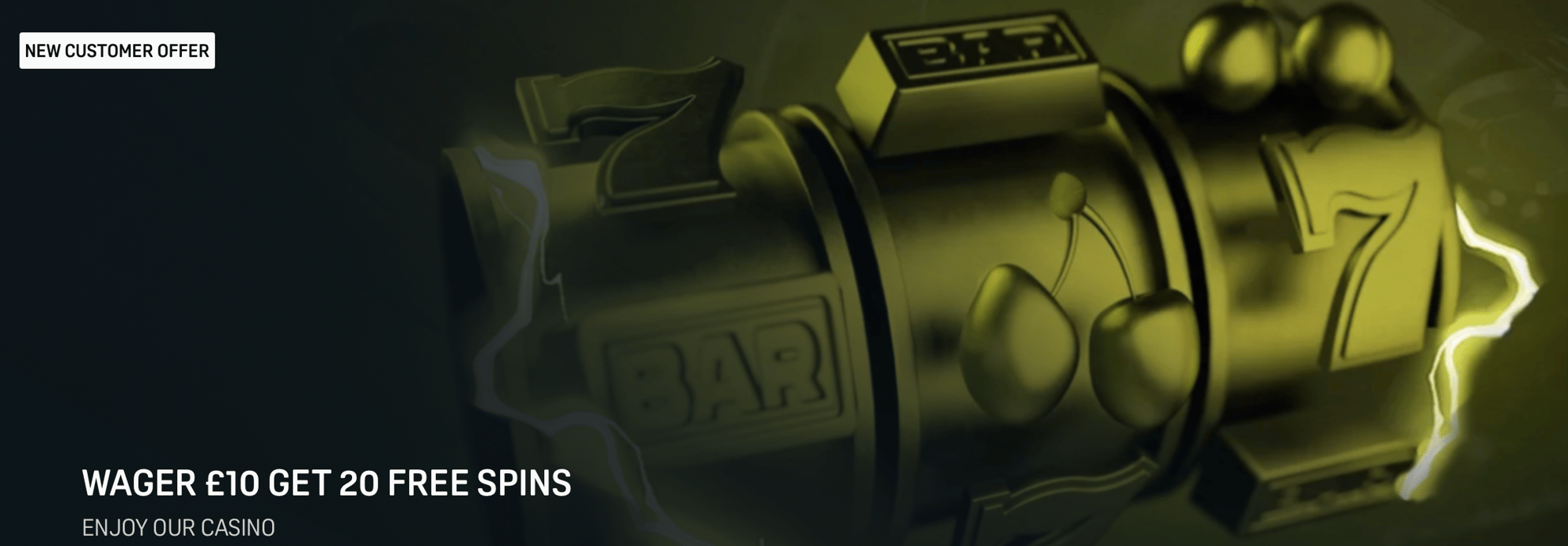Dazn Bet new customer offer: wager £10 get 20 free spins