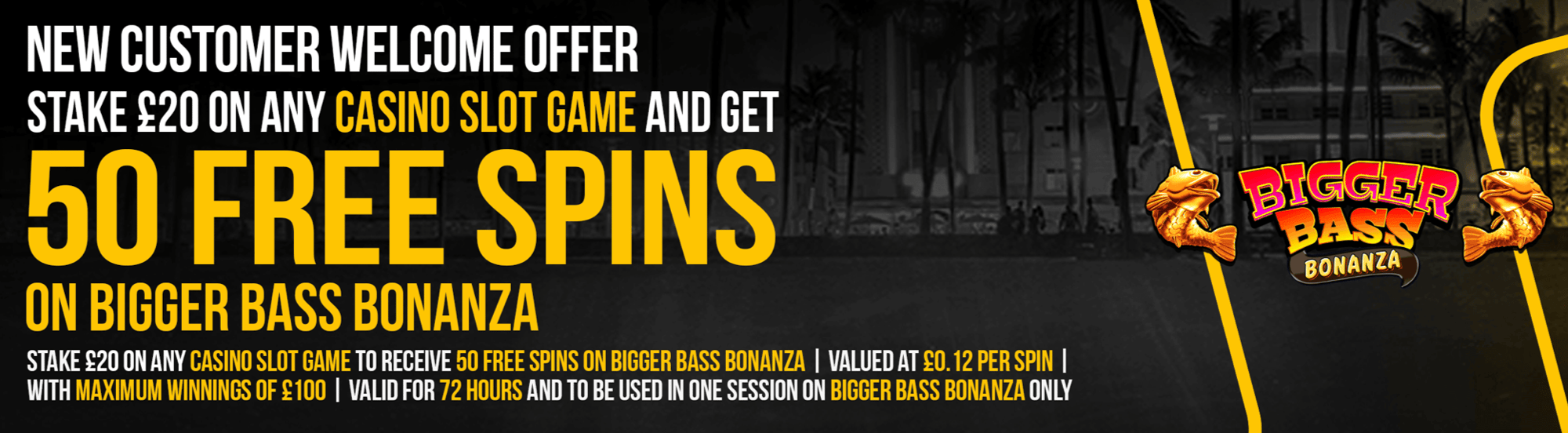 Swifty Sports casino welcome offer: Stake £20 and get 50 free spins