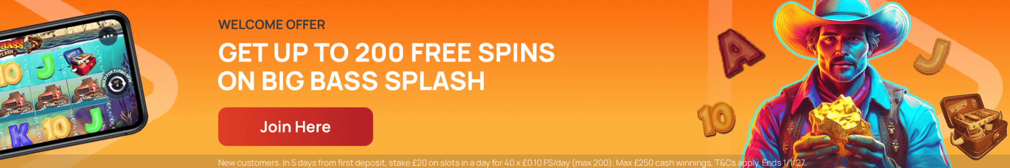 GRP Casino welcome offer: get up to 200 free spins on Big Bass Splash GRP Casino welcome offer: get up to 200 free spins on Big Bass Splash