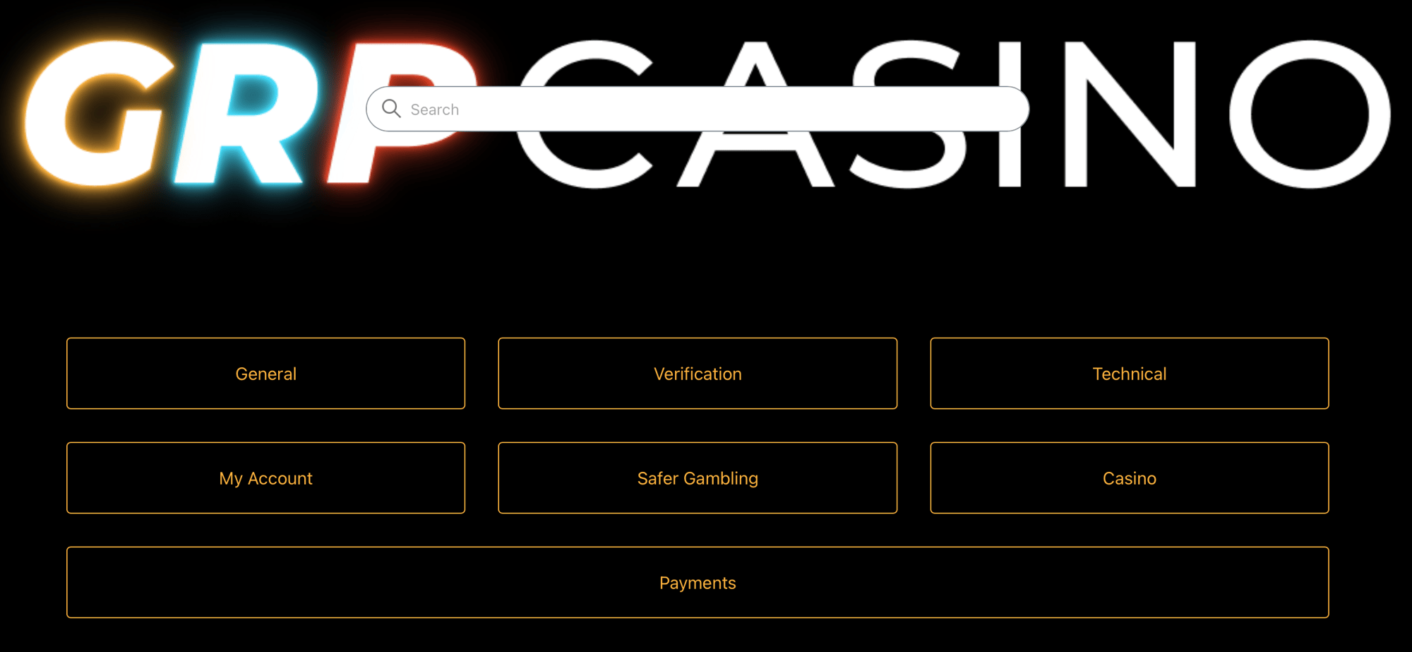 GRP Casino help centre GRP Casino help centre