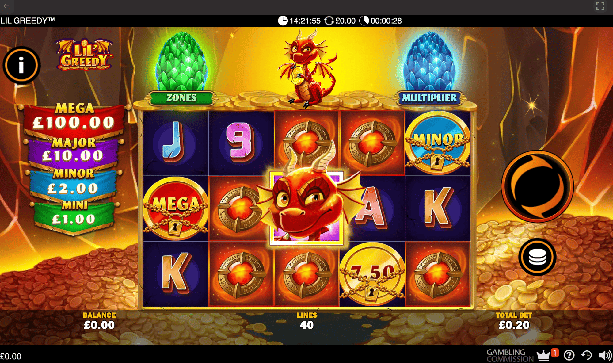 GRP Casino gameplay: Lil' Greedy GRP Casino gameplay: Lil' Greedy