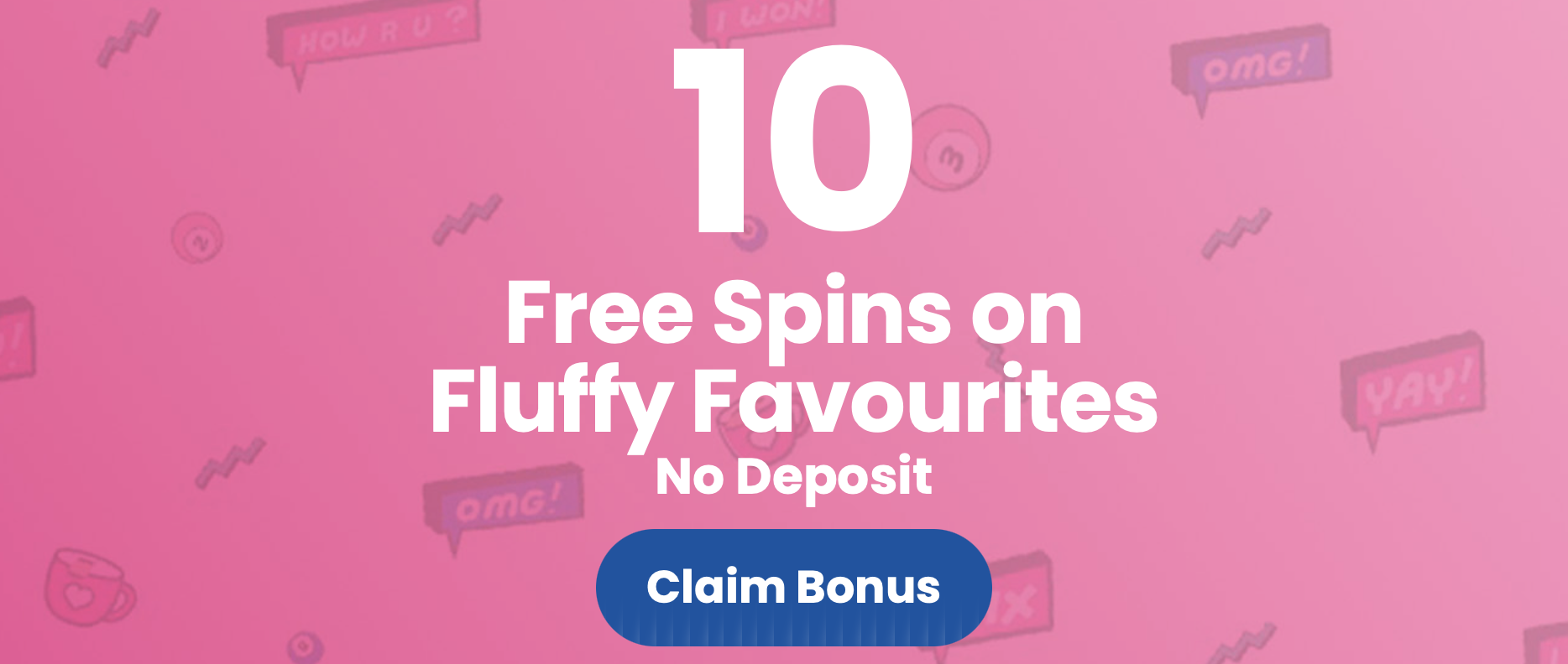 Take a Break Bingo welcome offer: 10 free spins on Fluffy Favourites