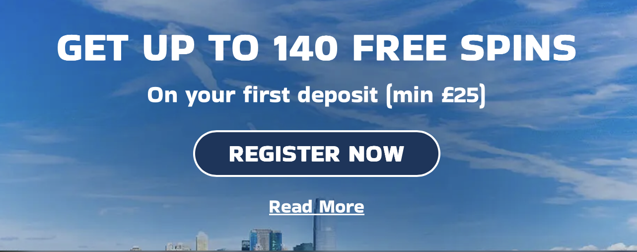 NY Spins welcome offer: get up to 140 free spin on your first deposit (min £25) NY Spins welcome offer: get up to 140 free spin on your first deposit (min £25)