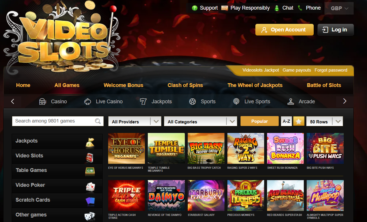 Video Slots screen shot 1