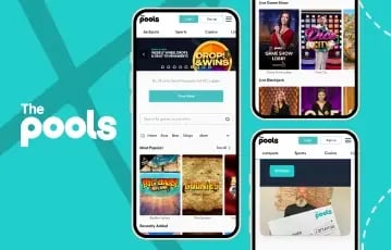 miage of 3 mobiles showing the pools app