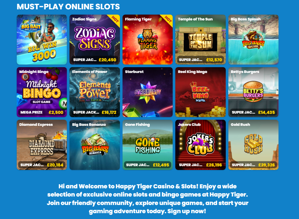 happy tiger slots screenshot happy tiger slots screenshot