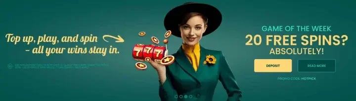 luckymate game of the week advert
