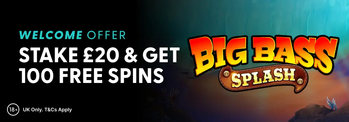 The pools casino welcome offer: spend £20 and get 100 free spins on big bass splash. The pools casino welcome offer: spend £20 and get 100 free spins on big bass splash.